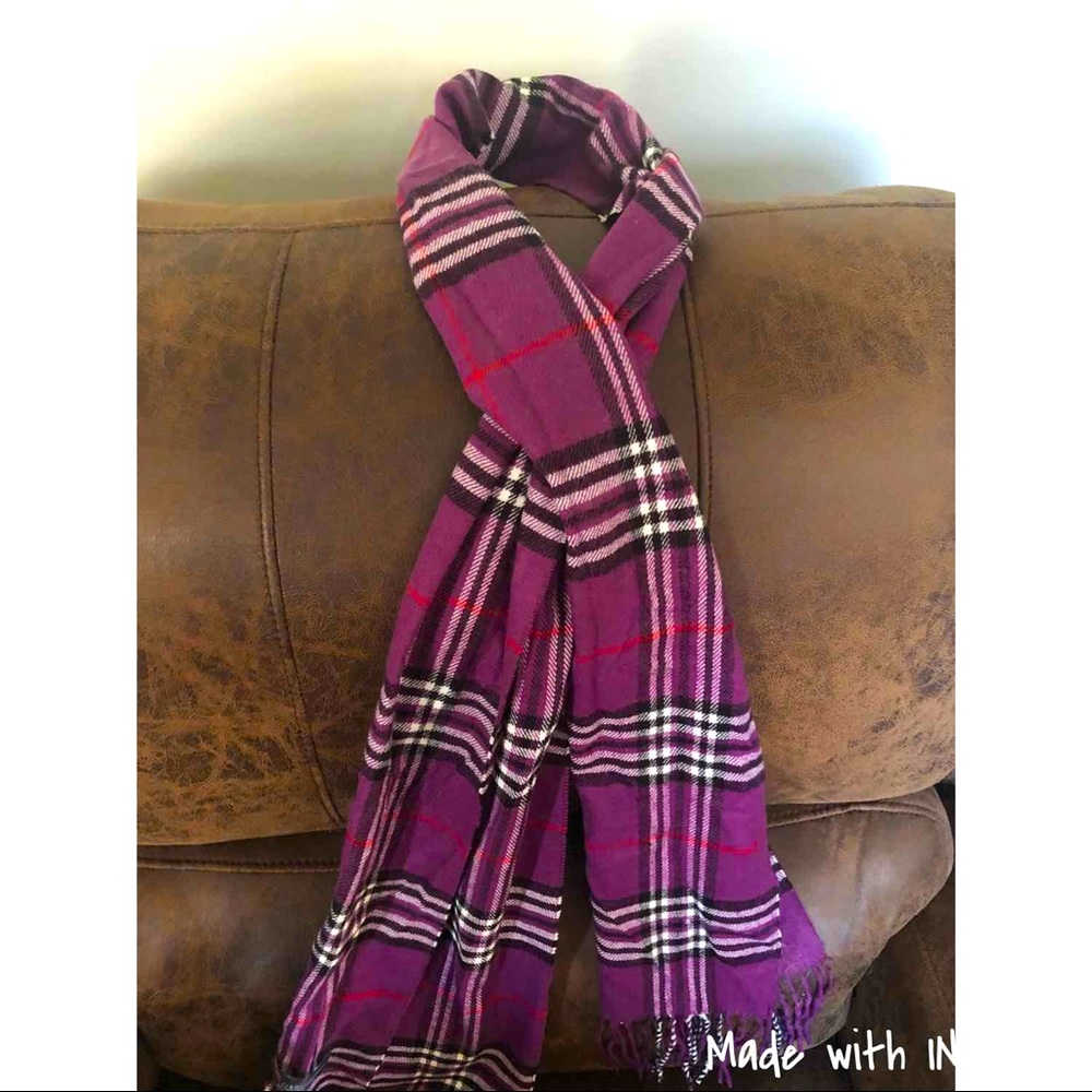 Soft, Plaid Scarf